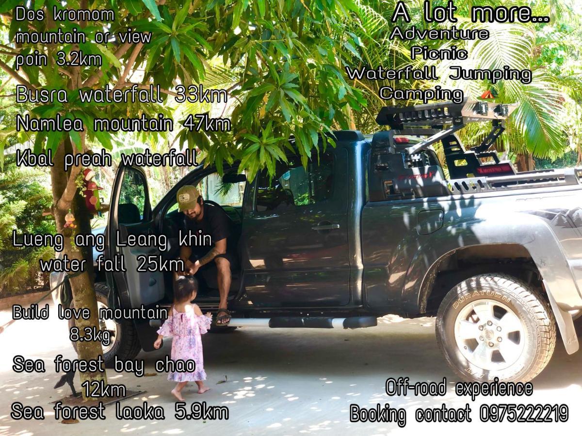 Mondulkiri Pizza Bungalows Senmonorom Exterior photo